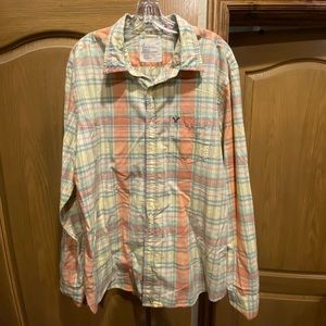 American Eagle long sleeve button up xl